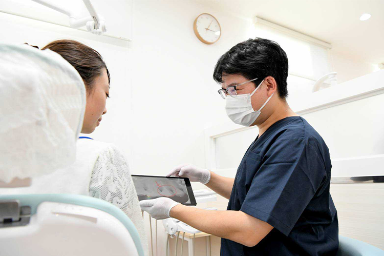 ご説明〜治療までドクターが責任をもってご対応